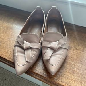 Ally Leather Sand Flats size 38